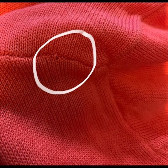 Charter Club High Low Sheer Back Sweater - Picture 6 of 6